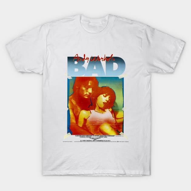 Andy Warhol's Bad (1977) T-Shirt by MondoWarhola